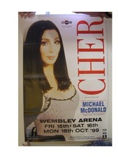 Cher Poster Tour London Subway 1999