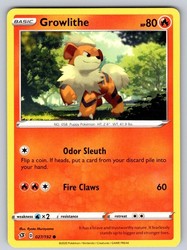 Growlithe 027/192 Common - Rebel Clash
