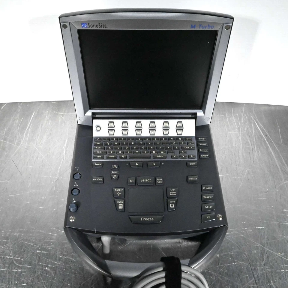 Sistema de Ultrassom SonoSite M-Turbo P08189-45 + Transdutor C60x/5-2MHz + Garantia - Imagem 4 de 4
