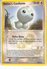Holon's Castform 44/110 Uncommon Holon Phantoms Pokemon HP/DMG