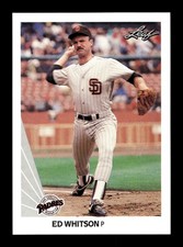 ED WHITSON ⚾ 1990 Leaf Baseball #246 San Diego Padres