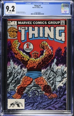 THING #1 (Marvel Comics, 1983) CGC 9.2 - MINT CASE!