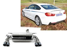 Eisenmann Edelstahl Duplex Sportauspuff BMW 4er 435i F32 F33 F36 je 2x76mm