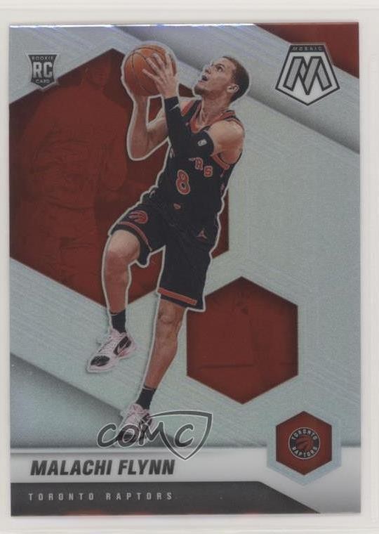 2020-21 Panini Mosaic Rookie Silver Prizm Malachi Flynn #236 Rookie RC y0i