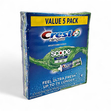 Crest Complete  Scope Outlast Ultra AntiCavity Fluoride Toothpaste 5-Pack