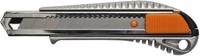Fiskars Profi-Cuttermesser Aus Rostfreiem Stahl 18 Mm Klinge Orange/Metall