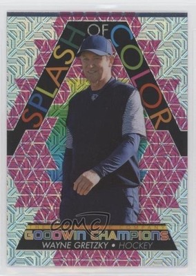 2022 Goodwin Champions Splash of Color Platinum Pink Traxx Wayne Gretzky 0ss4
