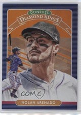2020 Panini Donruss Diamond Kings Holo Orange Nolan Arenado #29 2t9