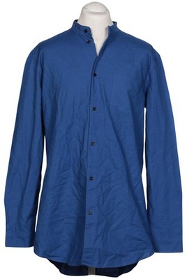 tigha Hemd Herren Oberteil Business Hemd Freizeit Hemd Gr. XL Blau #phgtdkx