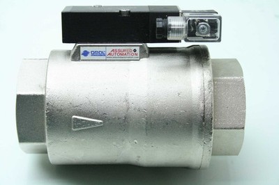 New Omal  200VAOVVE3F Fast Acting Stainless Solenoid Valve 2'' NPT