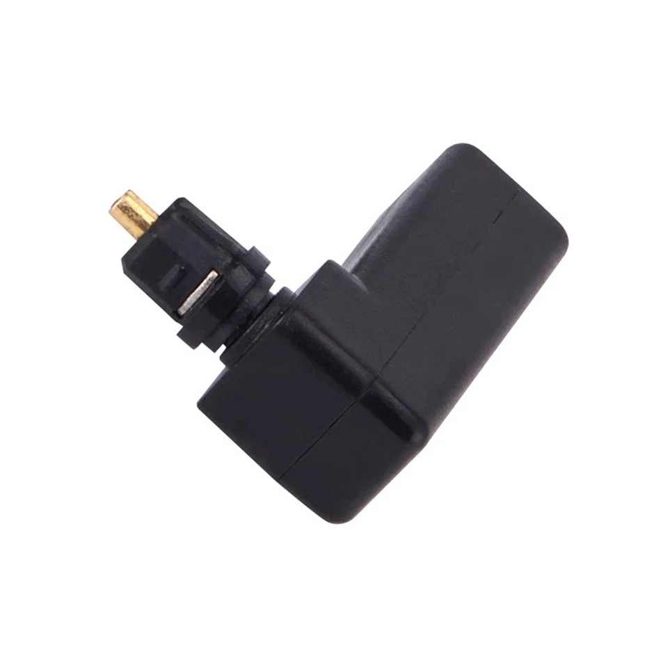 1Pcs Toslink 90 Degree Optical Audio Cable Adapter Male to Female Right3920 - Image 3 of 4