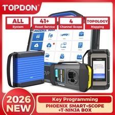 2026 TOPDON PHOENIX MAX + Scope + T-ninja Box...