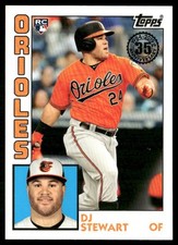 DJ Stewart 2019 Topps 1984 Topps Baseball 35th Anniversary Rookies #84R-DST