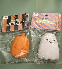 Squishy-Pumpkin and Ghost Combo- New