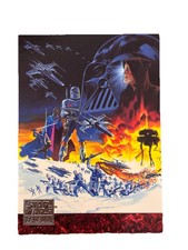 Excellent: Vintage 1993 topps Star Wars Galaxy Jim Steranko Trading Card