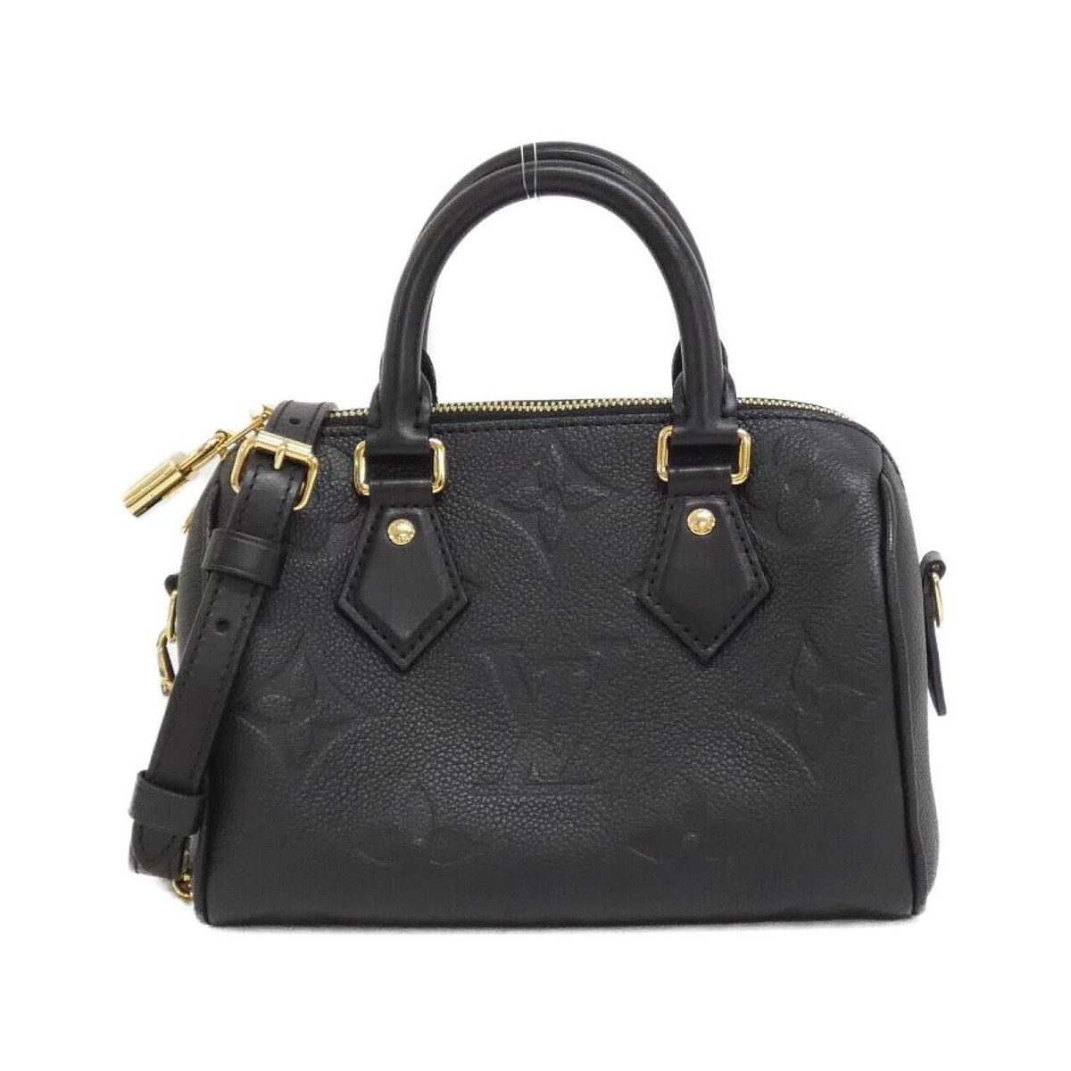 Authentic LOUIS VUITTON Monogram Amplant Speedy Bandouliere