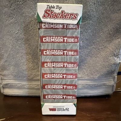 Wild Sports Table Top Stackers Alabama Crimson Tide Stacking Game