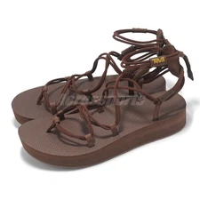 Teva W Midform Infinity Red Women Casual Lifestyle Platform Sandal 1127890-RUM