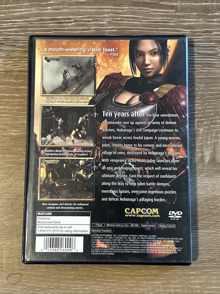 Onimusha 2: Samurai's Destiny (Sony PlayStation 2, 2002) - Image 3 of 4