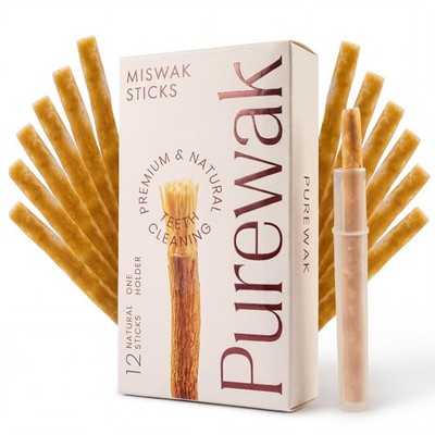 Miswak Sticks, 100% Natural Miswak, Whitens Naturally, Freshens Breath, Tradi...