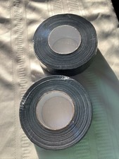  2 RollsPro Audio/Stage Wire GAFF Black Gaffers Tape 2"x150  