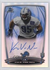 2014 Bowman Chrome Rookie Refractor Auto Kyle Van Noy #RCRA-KVN Auto 03rx