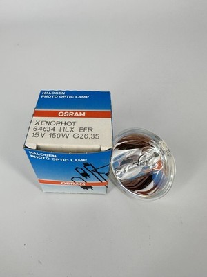 Osram Xenophot 64634 HLX EFR 15V 150W Lamp NIKON LEICA Light optics Bulb NOS