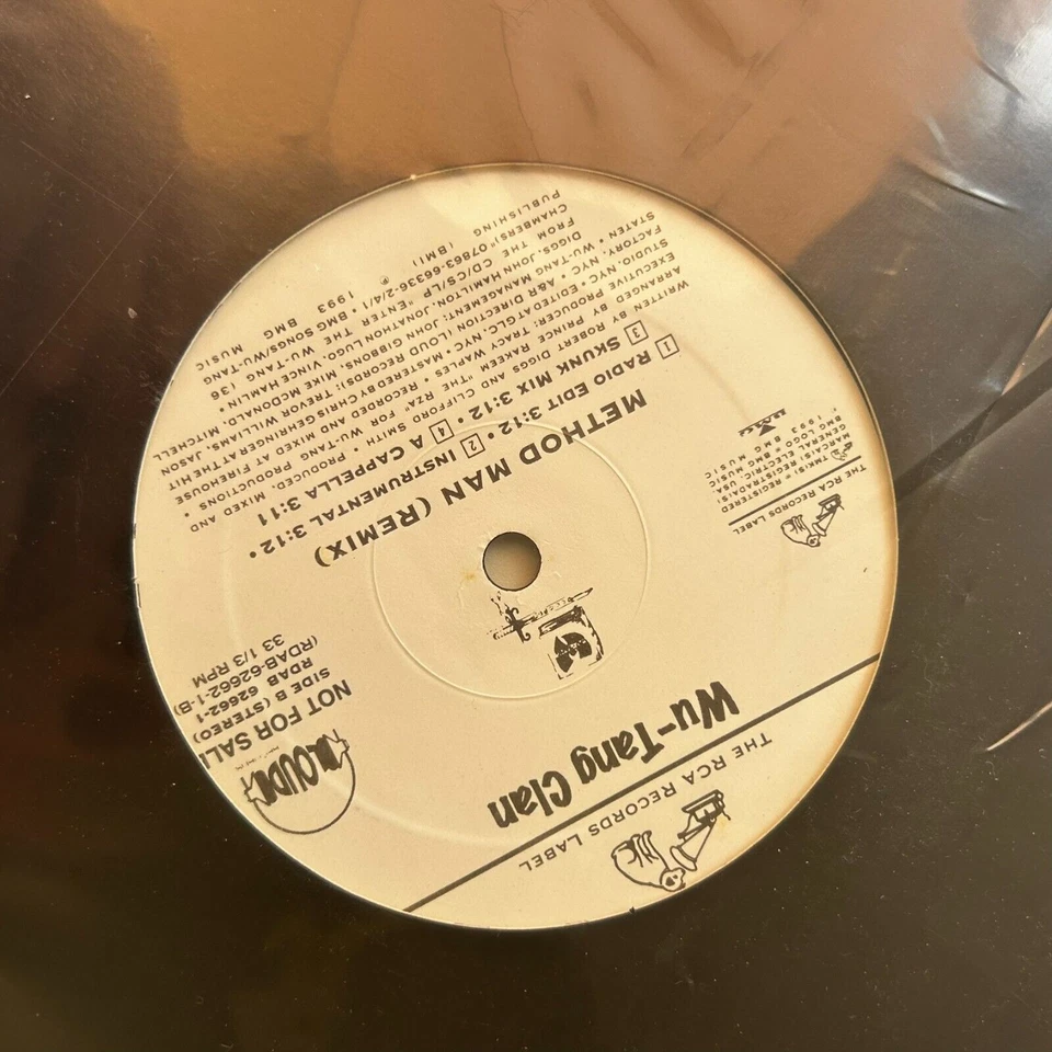 Wu-Tang Clan - Da Mystery Of Chessboxin' / Method Man (Remix) 12" Single Foto 4 de 4