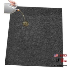 Pcs 29 x 36 Inch Garage Floor Mat Oil Spill Mat Oil Absorbent Pads Reusable, 1