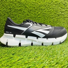 Reebok FloatZig Mens Size 12 Black White Composite Toe Safety Work Shoes Sneaker