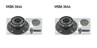 SKF 2X Radnabe Radlagersatz Hinten FüR VW Passat Variant Golf VI Skoda Yeti