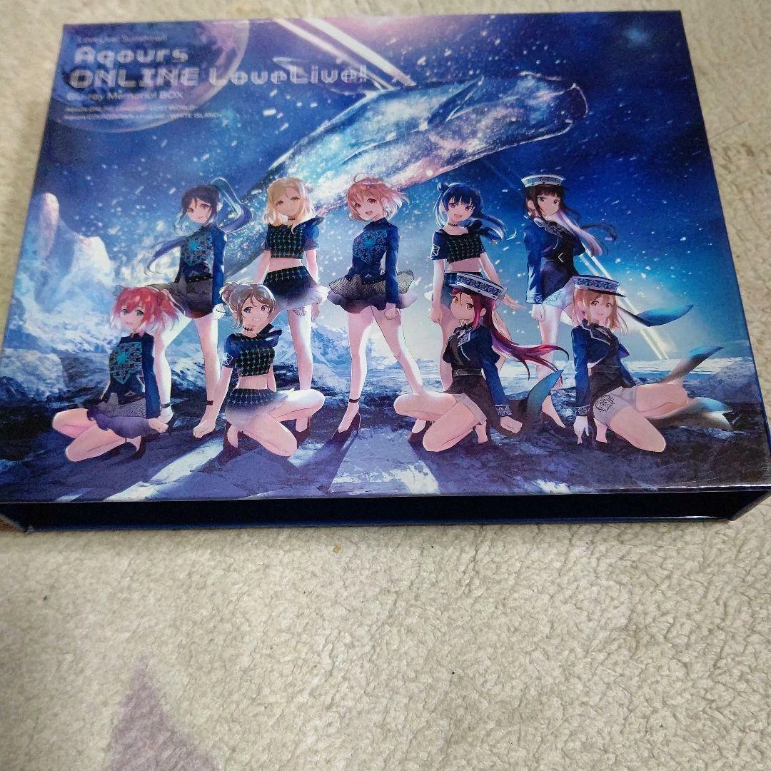 Love Live Sunshine Aqours ONLINE LoveLive! Blu-ray Memorial BOX From Japan