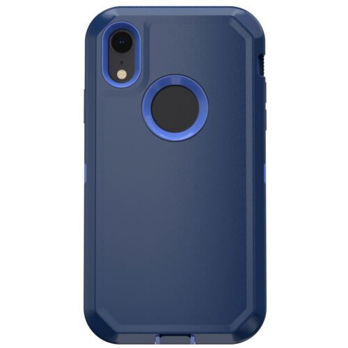 Funda resistente a prueba de golpes para teléfono Apple iPhone XR con funda con clip para cinturón - Imagen 49 de 73