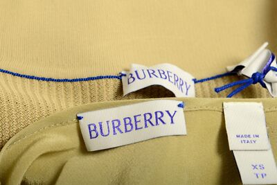 Burberry★素敵！Hunter Beige Stretch Short Sleeve Polo Dress Burberry Women's Hunter Beige Stretch Short Sleeve Polo