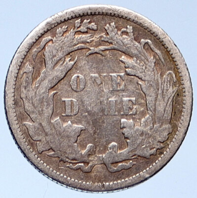1940 W UNITED STATES Mercury Winged Liberty Head Dime Silver Coin