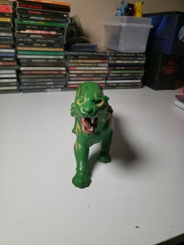 Vintage Masters of the Universe Battle Cat MOTU He-man Original Green Tiger OEM