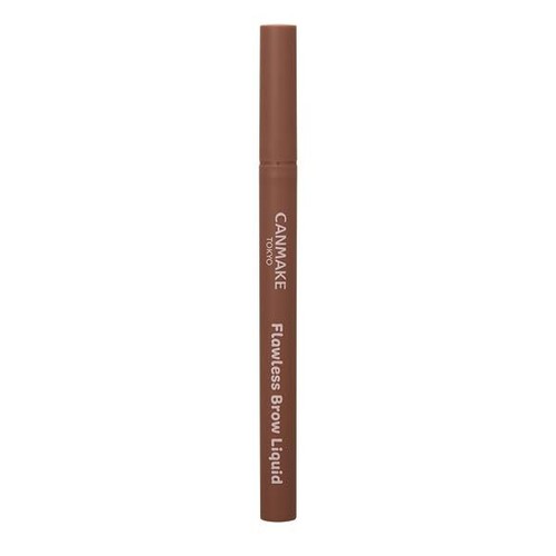 Canmake Flawless Brow Liquid 04 Raspberry Brown 0.5ml Liquid Eyebrow Charcoal Po