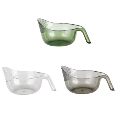 Rice Washer Vegetable Washing Colander for Rice Carrots Noodles