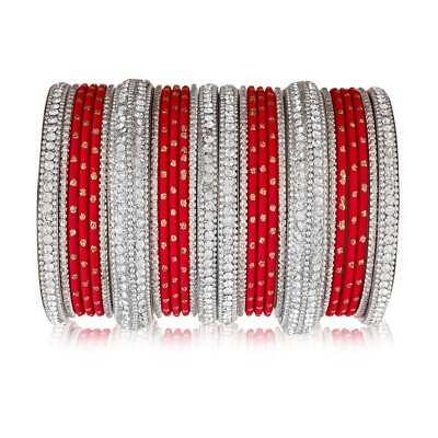 Traditional Indain Bangle Set, Royal Heritage Indian Bangle Set Bridesmaid Gift