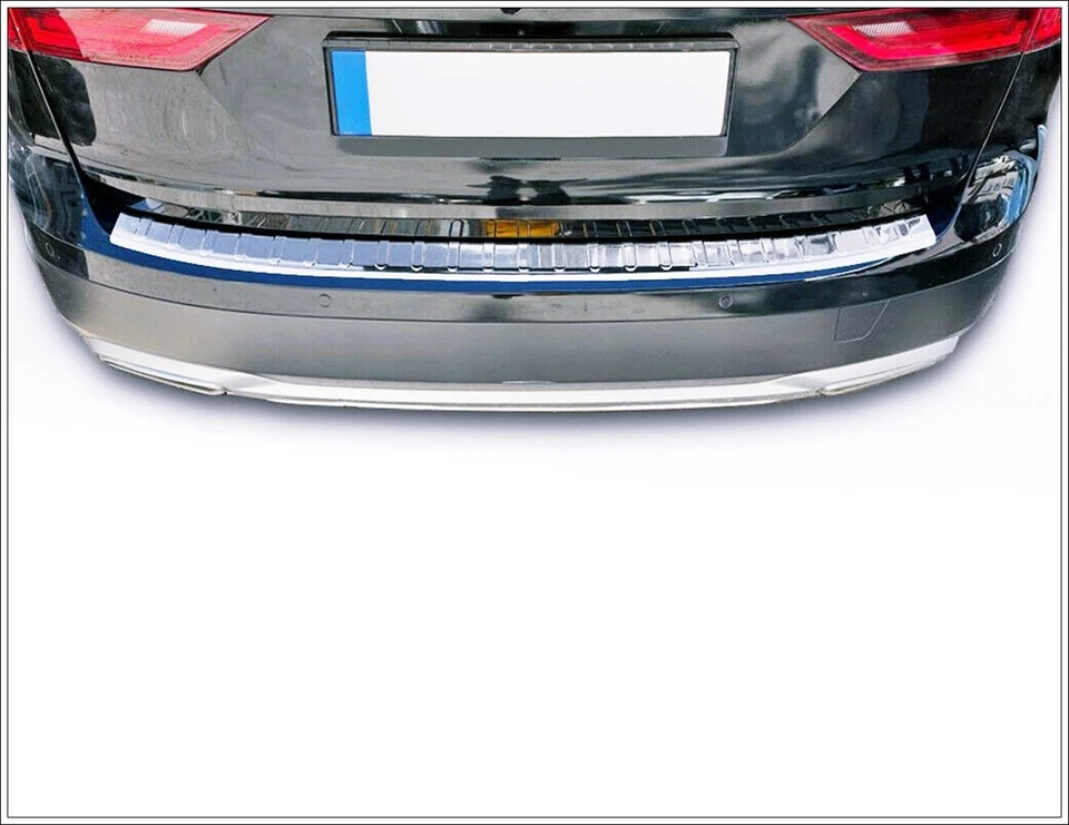 Cromato Protezione Paraurti (Brillante) ACCIAIO Per VOLVO V90 II SW 2016-SU - Imagen 3 de 4