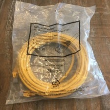 Flexboot Cat5e Ethernet Patch Cable RJ45 Stranded 350Mhz Wire 24AWG 25ft Yellow