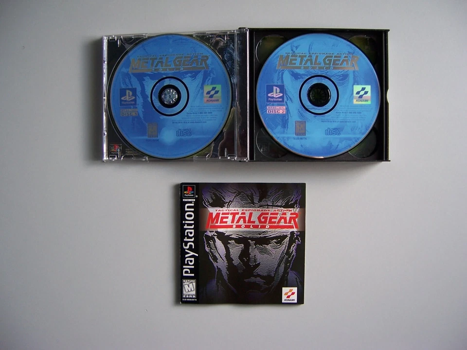 Metal Gear Solid USA NTSC PlayStation PS1 CIB *Cheapest on eBay!* - Image 3 of 3