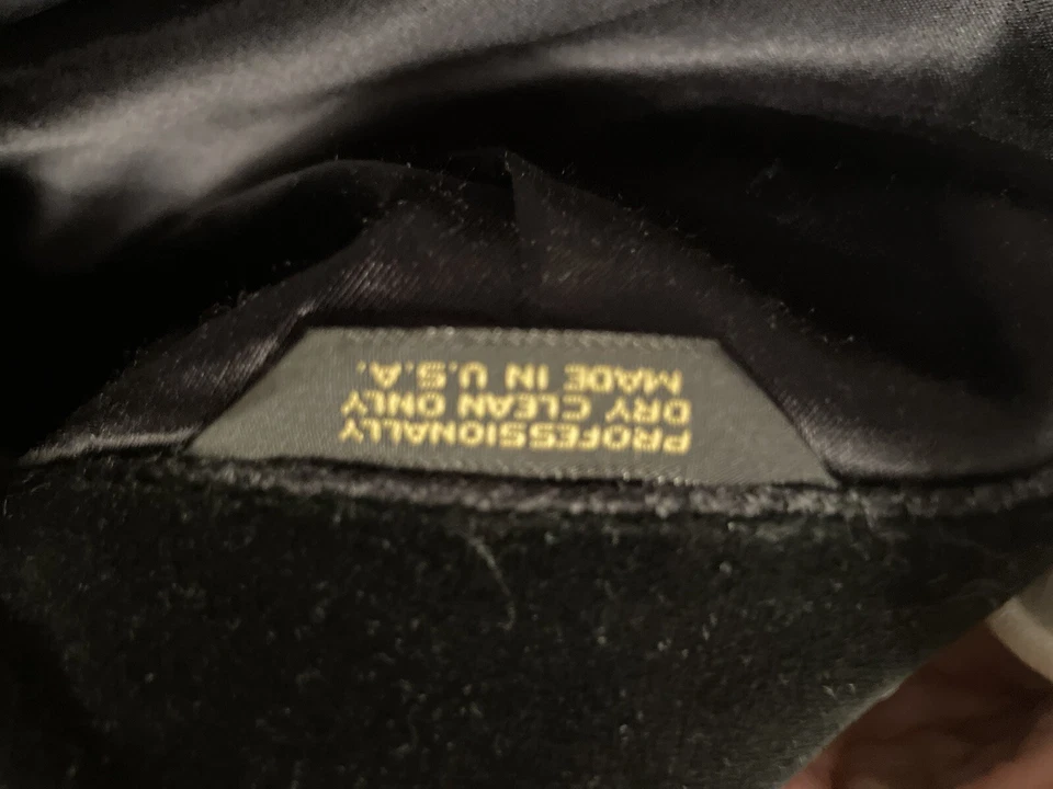 Vtg 100% Soft 💯Wool Long Maxi Coat FILLINGS 42R Quality Lined M - Image 4 of 4