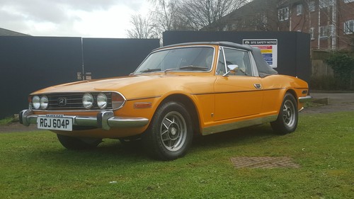 1976 TRIUMPH STAG AUTO ORANGE - Picture 12 of 12