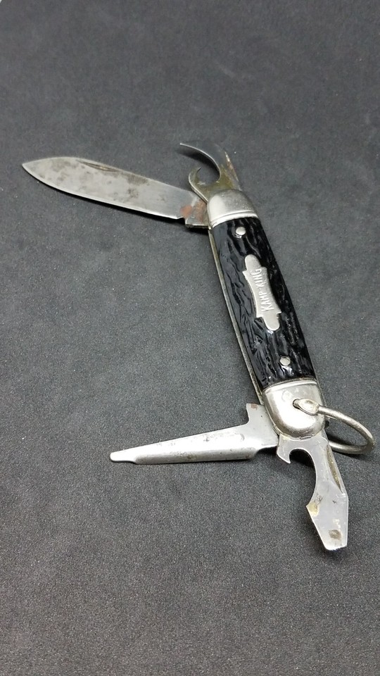 Vintage Imperial KAMPKING MultiTool 3.75" Pocket Knife PreOwned