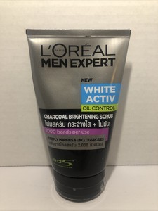 loreal face wash with scrubber