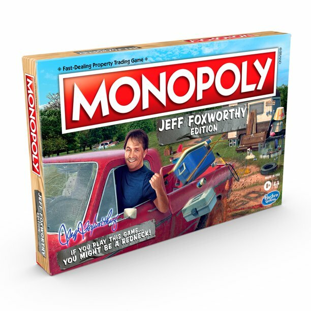 Monopoly: Jeff Foxworthy Edition Board Game, for Kids Ages 8