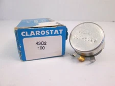 Clarostat 43C2-100 Potentiometer