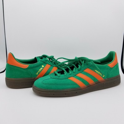 adidas Handball Spezial Green Orange Gum Sole Men's Shoes BD7620 - Size 8 191529203307 | eBay