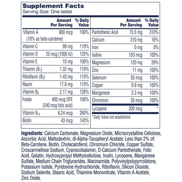 Multivitamínico Hombre One A Day, 300 Comprimidos - ¡Envío Gratis! Foto 4 de 4